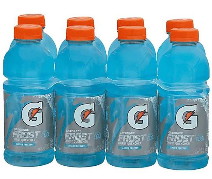 Is Gatorade Frost A Clear Liquid With (4)