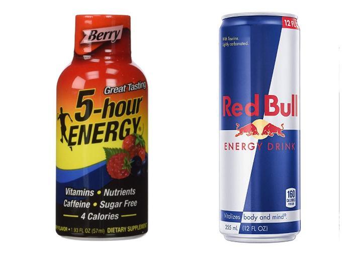 5 Hour Energy Vs Red Bull (1)