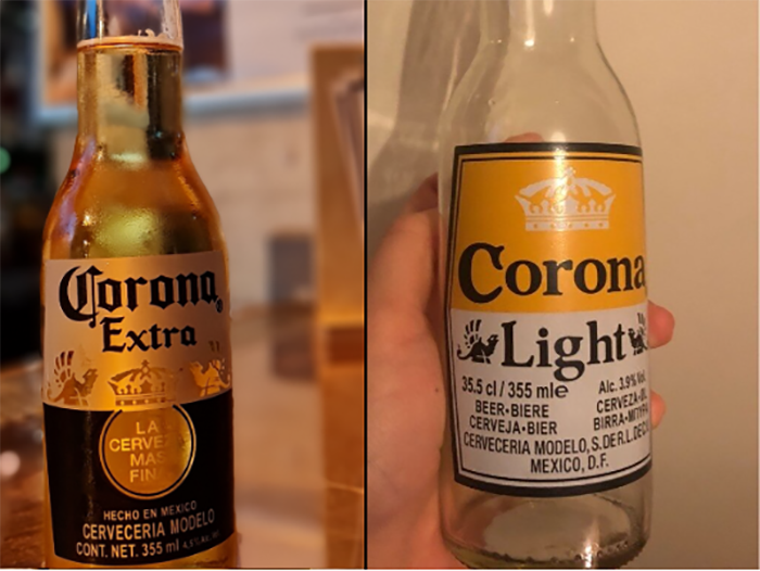 Corona Light Vs Corona Extra Calories (1)