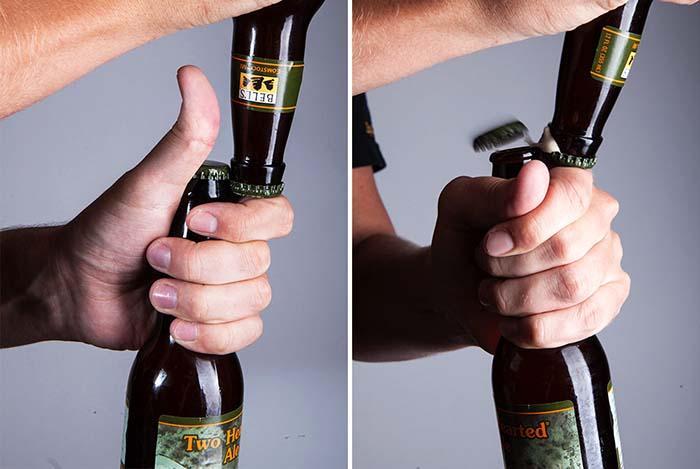 How To Open Beer Bottle Without Opener (3)