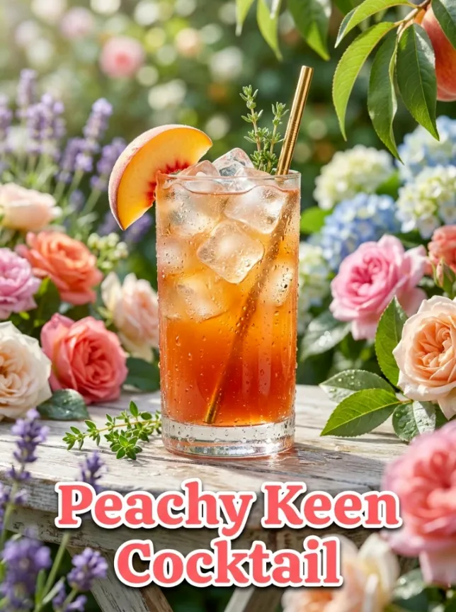 Peachy Keen Cocktail