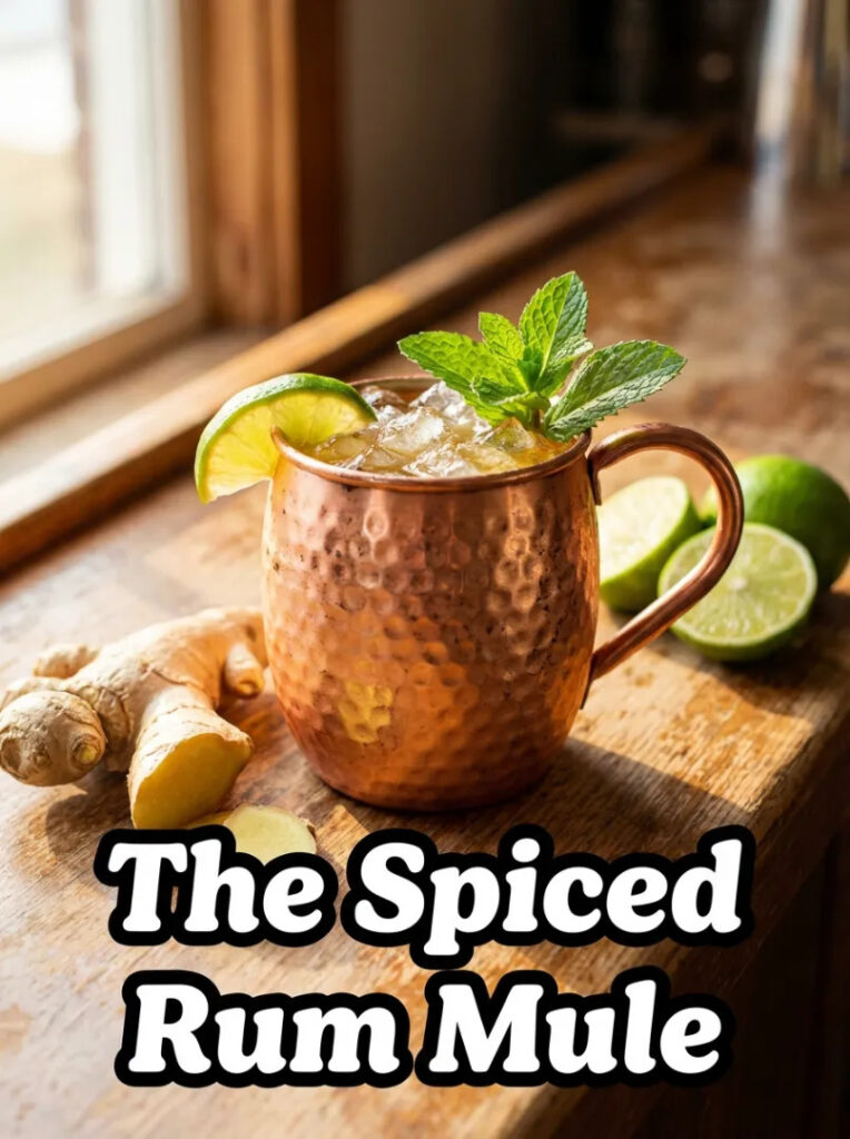 The Spiced Rum Mule