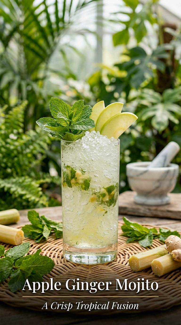 Apple Ginger Mojito