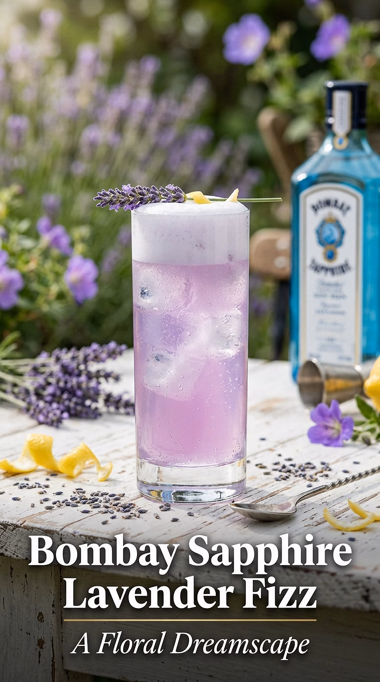 Bombay Sapphire Lavender Fizz
