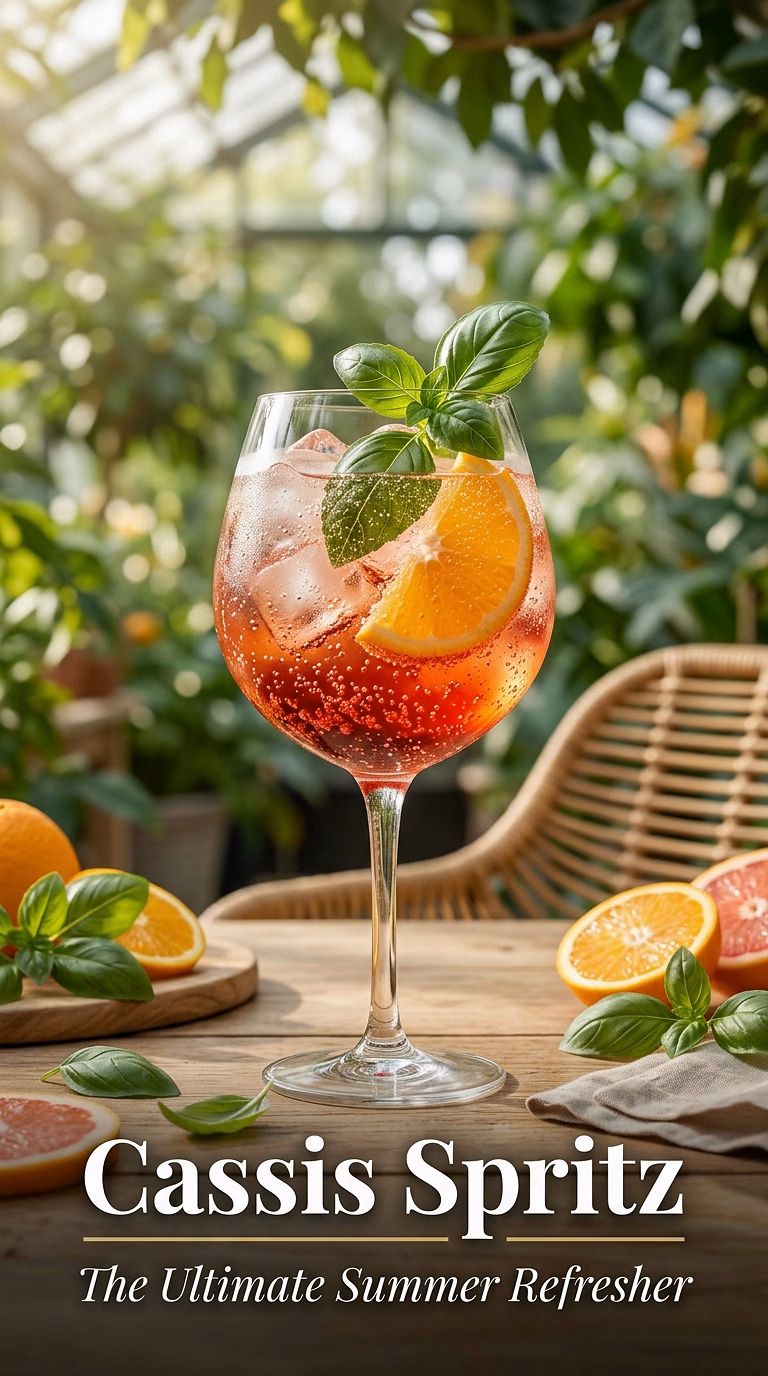 Cassis Spritz