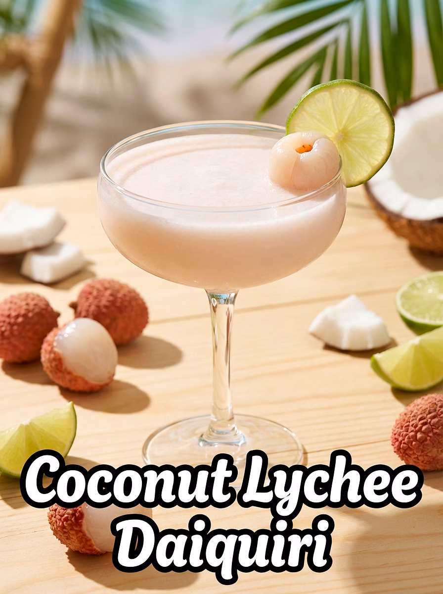 Coconut Lychee Daiquiri