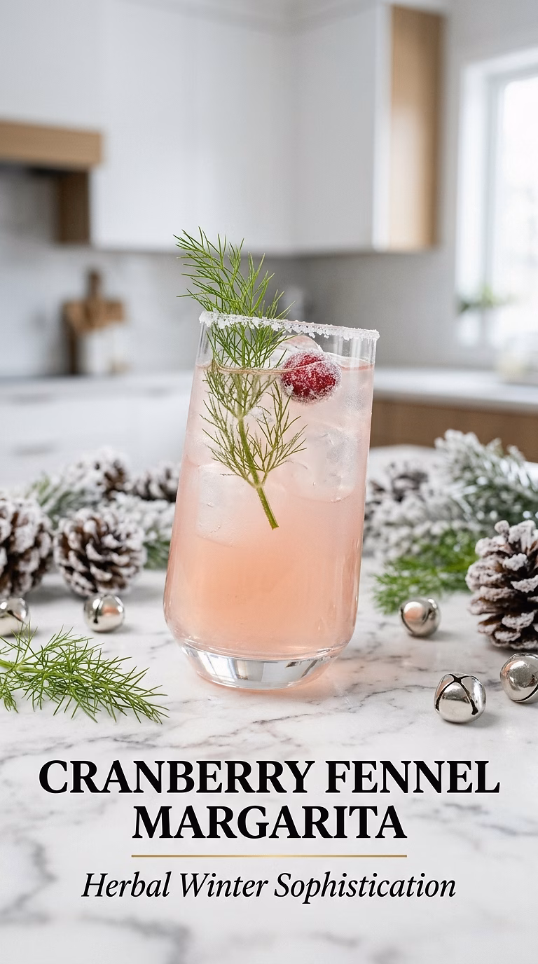 Cranberry Fennel Margarita