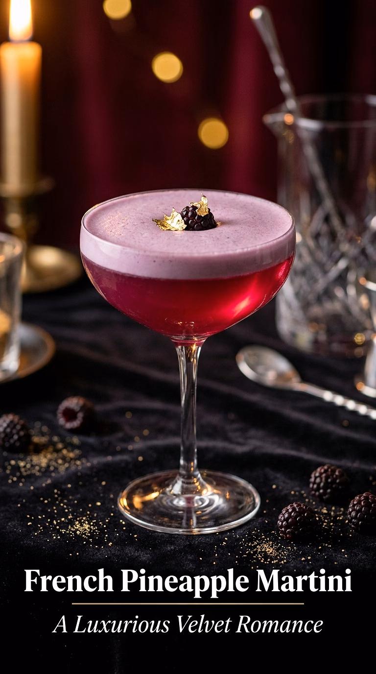 French Pineapple Martini