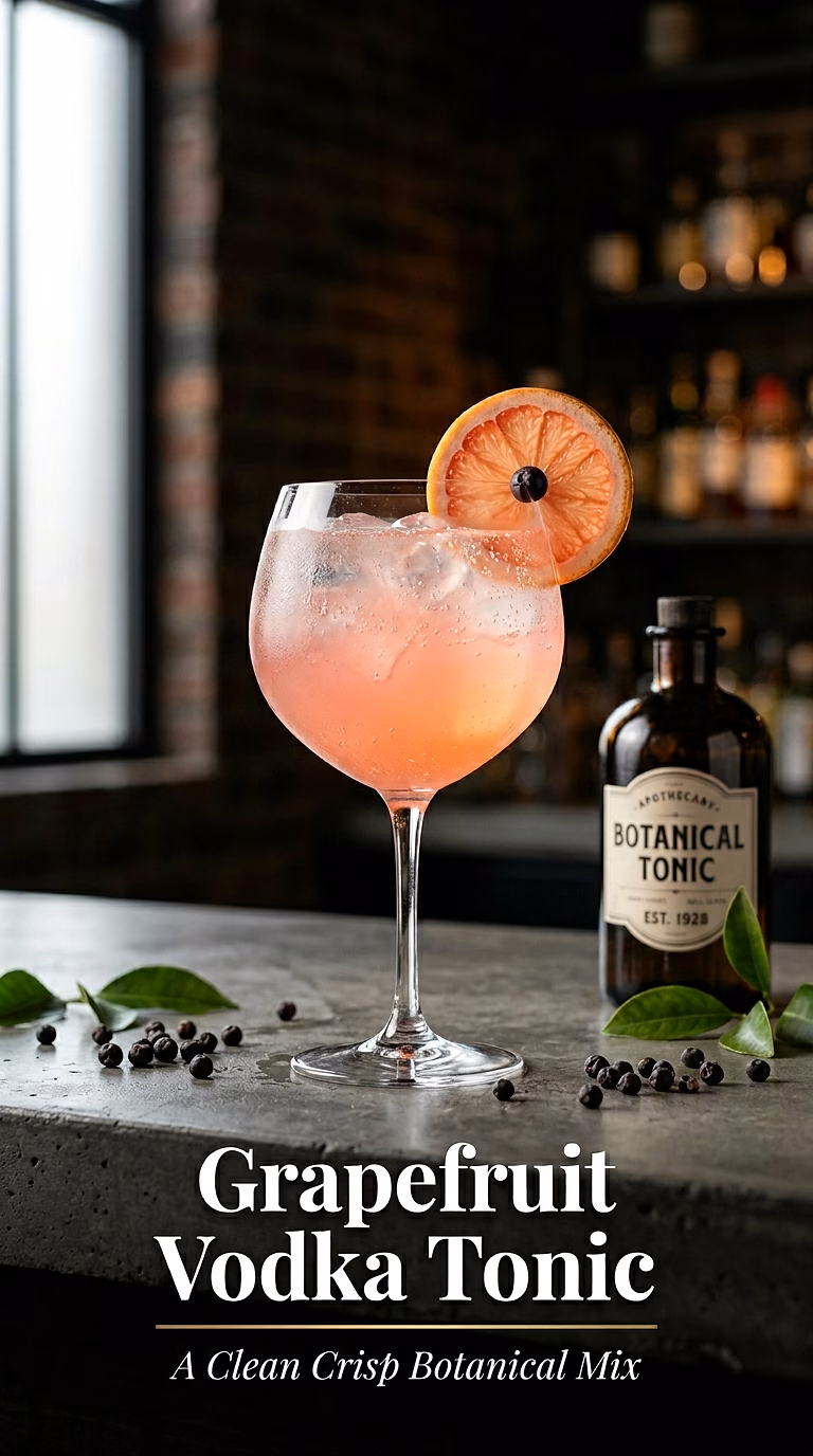 Grapefruit Vodka Tonic