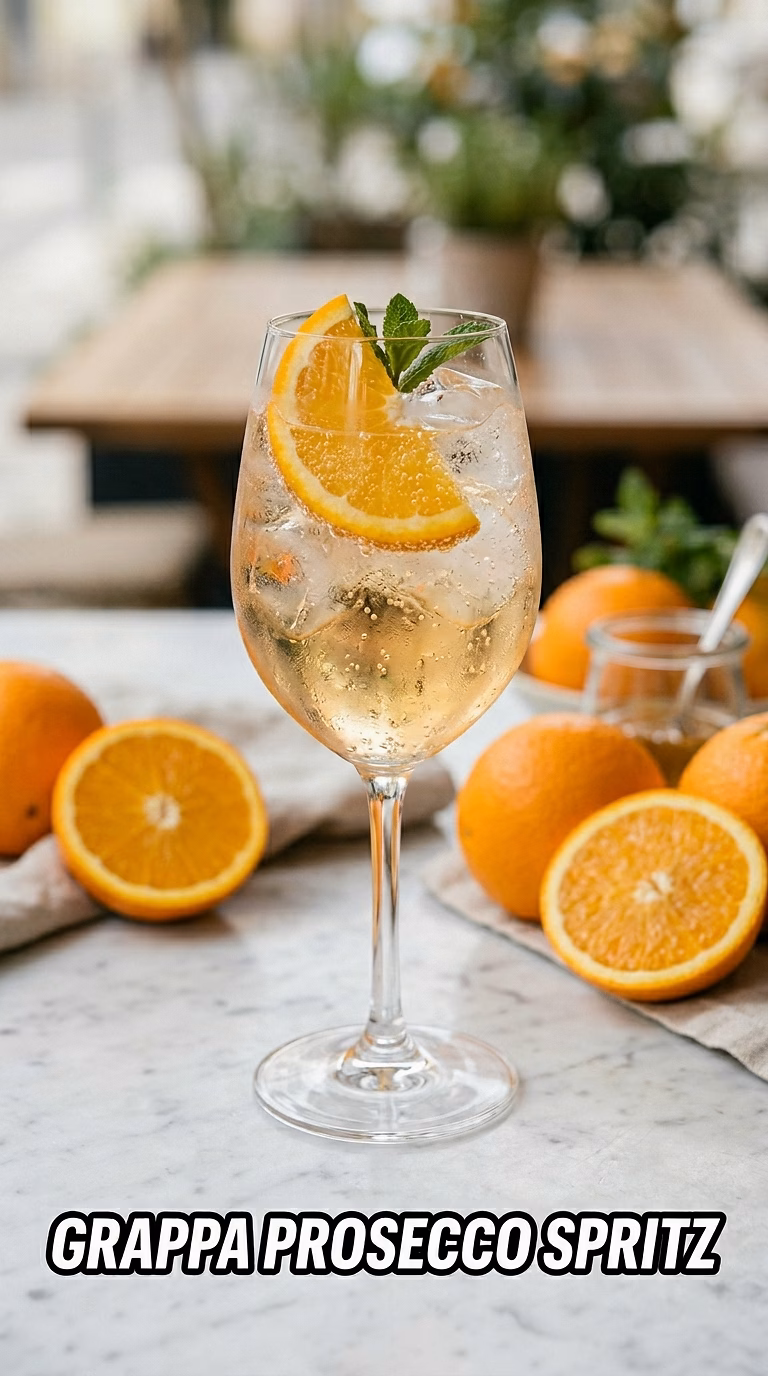 Grappa Prosecco Spritz