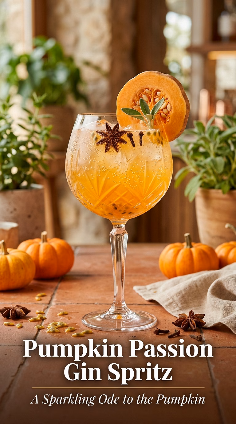 Pumpkin Passion Gin Spritz