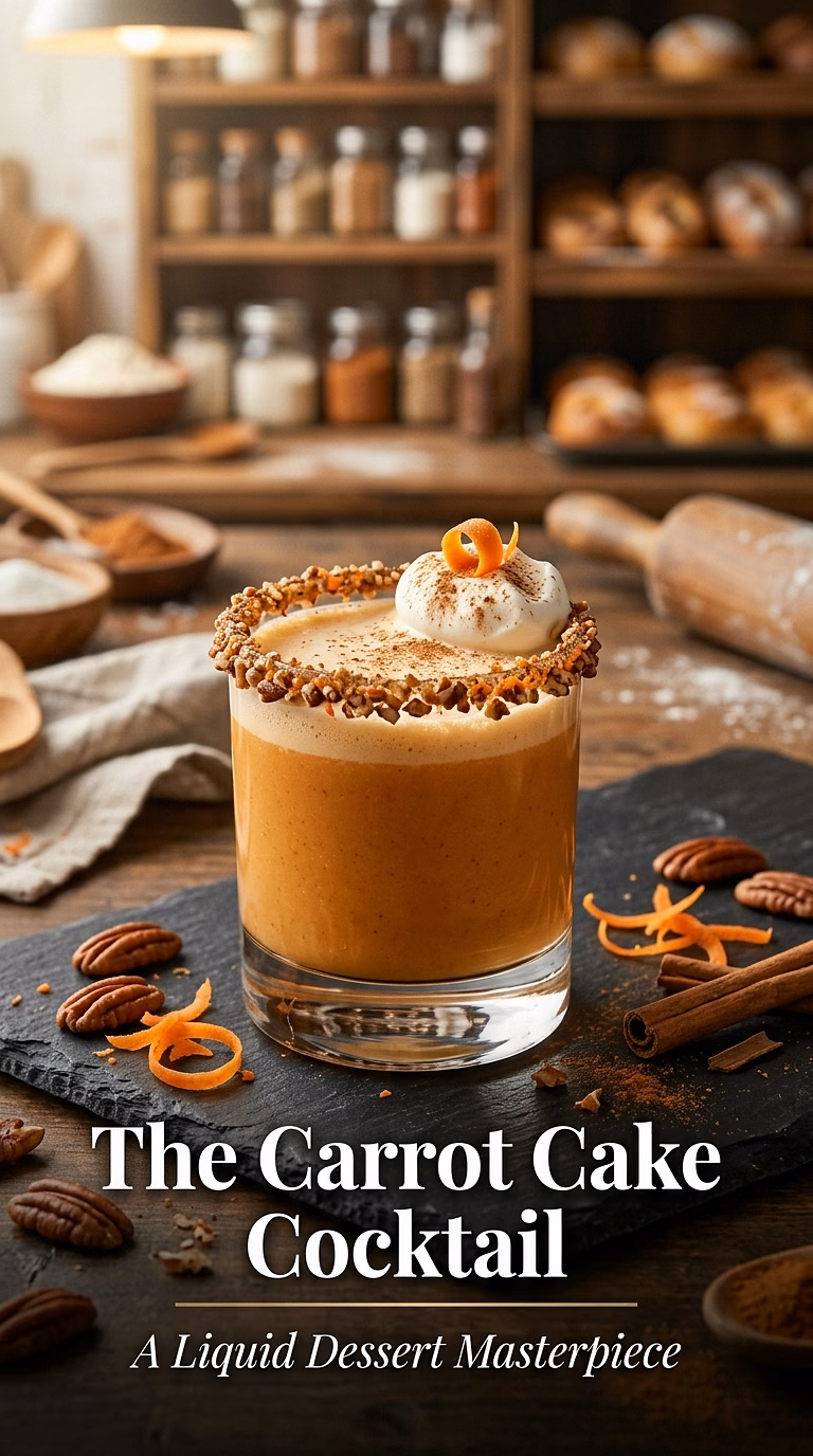 The Carrot Cake Cocktail