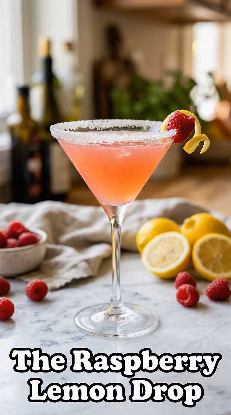 The Raspberry Lemon Drop
