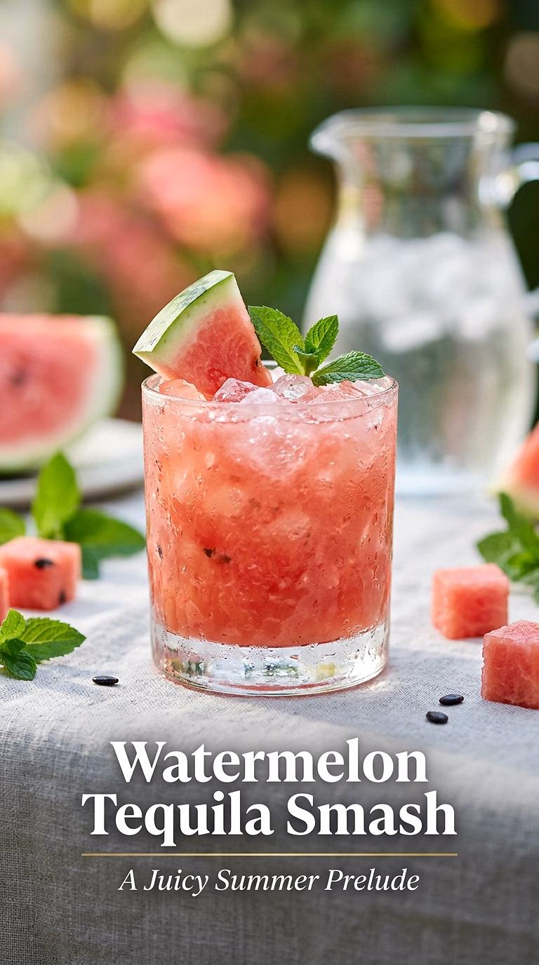 Watermelon Tequila Smash