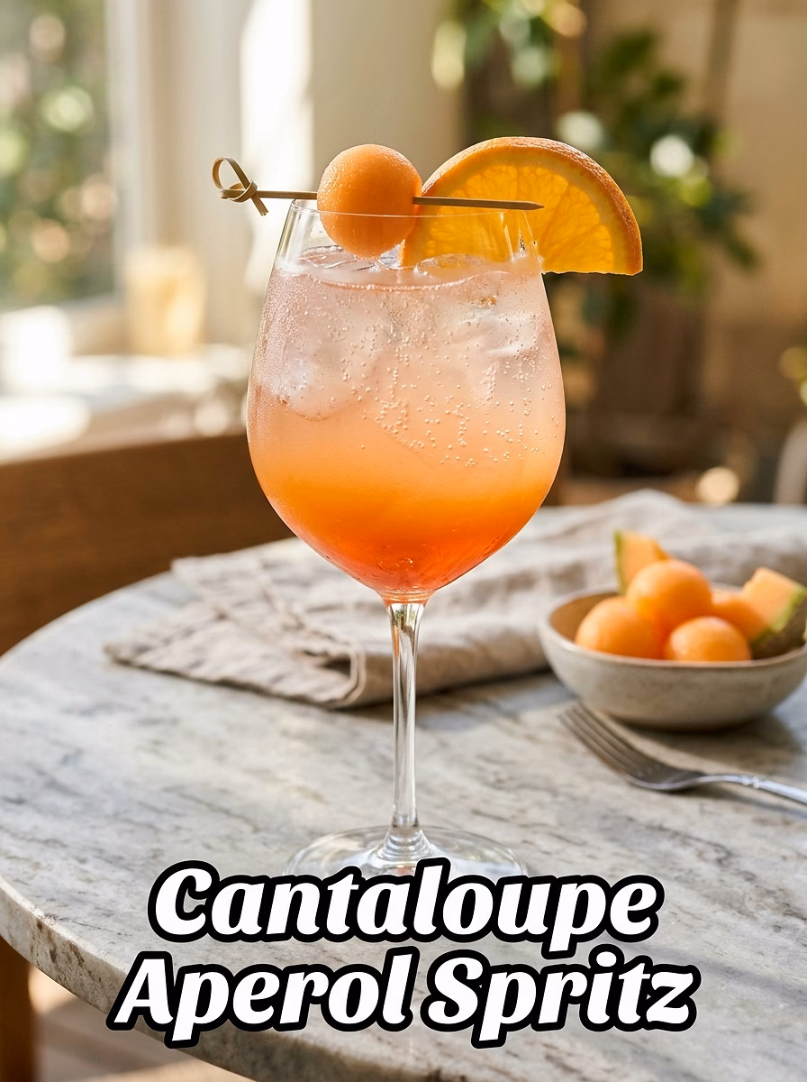 Cantaloupe Aperol Spritz