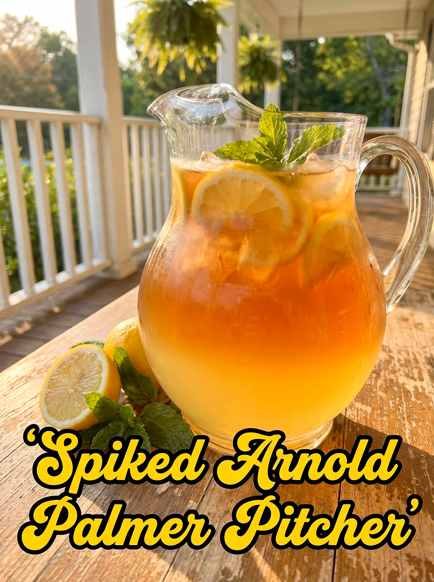 Spiked Arnold Palmer Pitcher