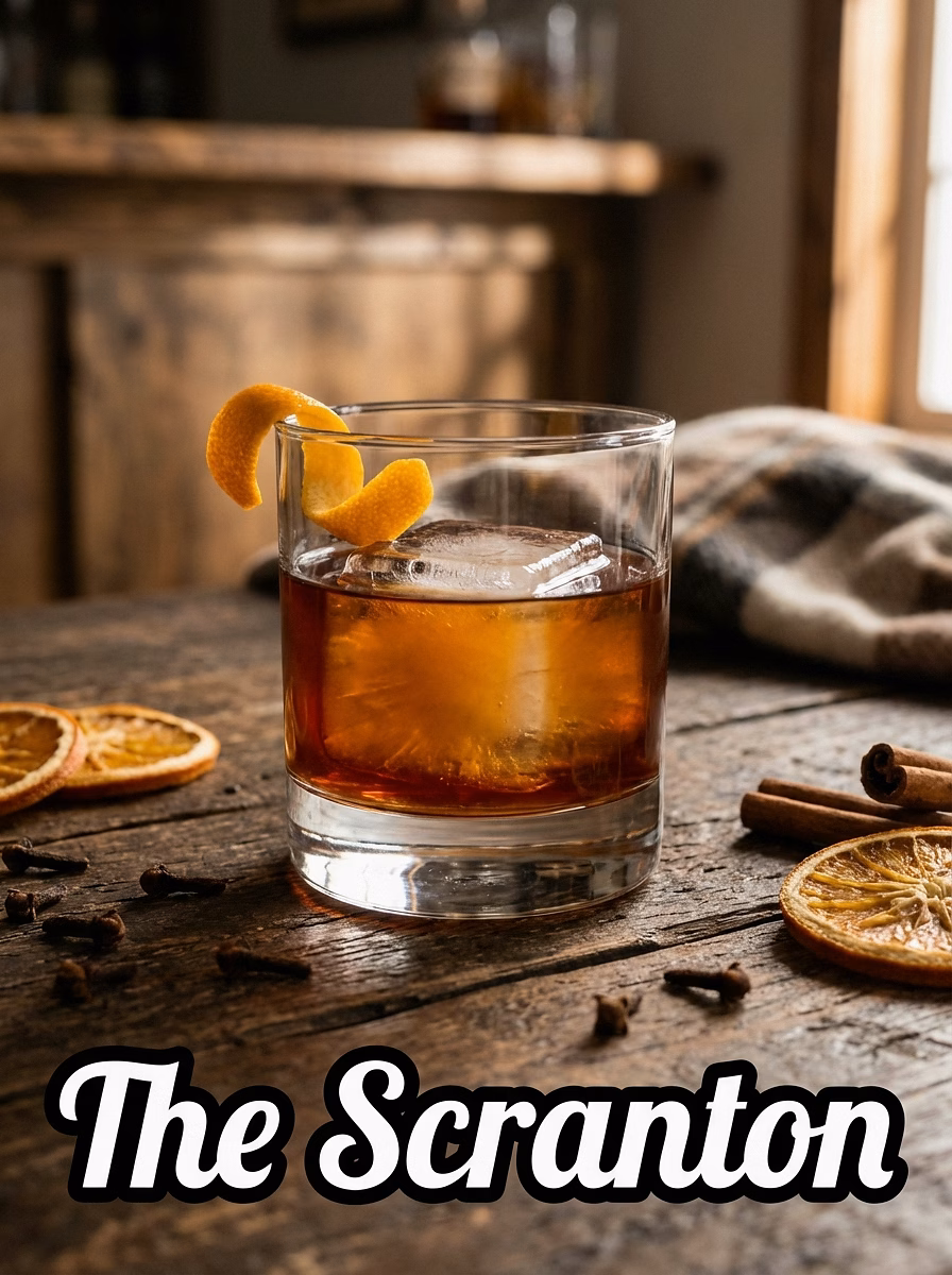 10. ❄️ The Scranton (Rye + Gin + Dual Vermouth)