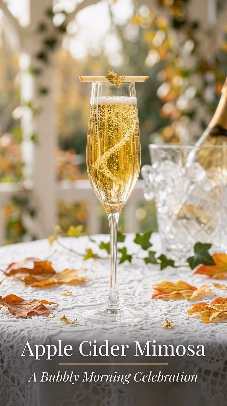 Apple Cider Mimosa