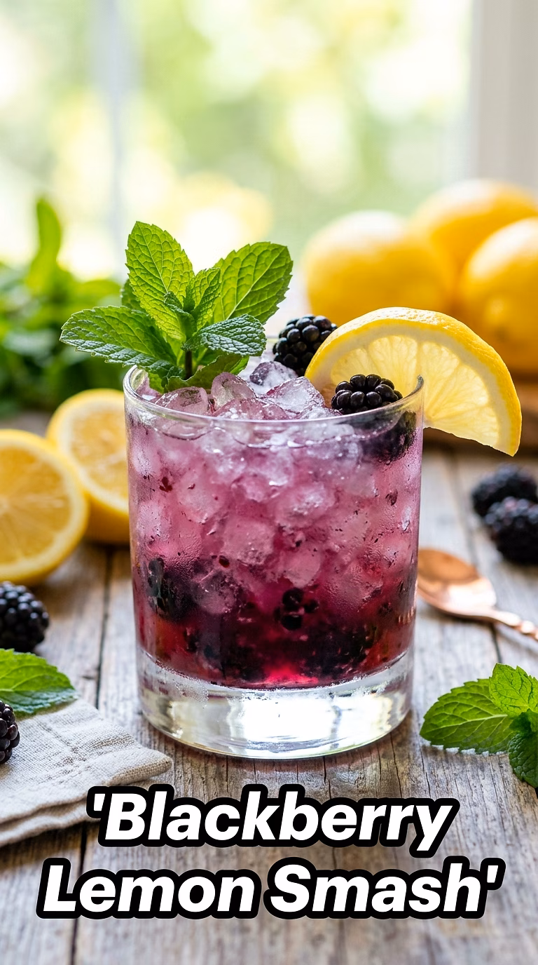 Blackberry Lemon Smash