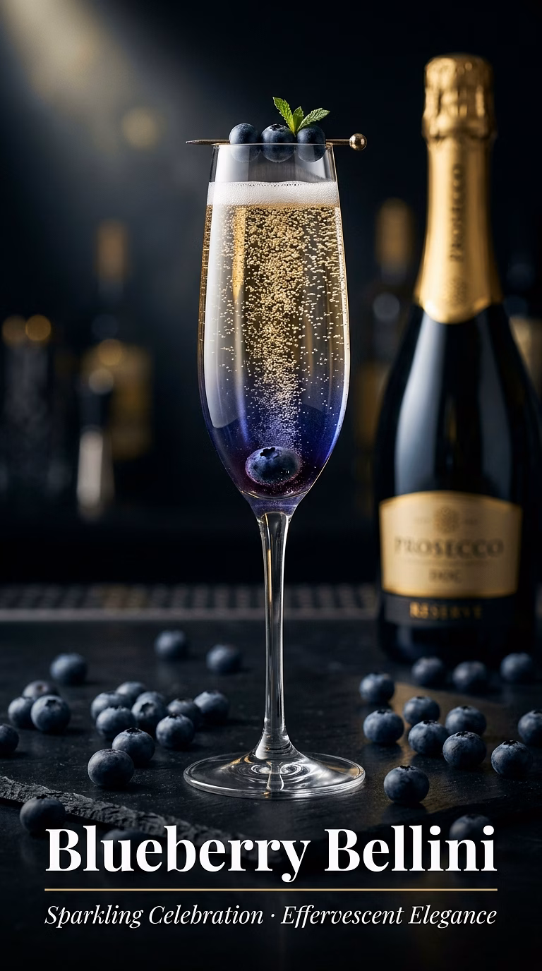 Blueberry Bellini