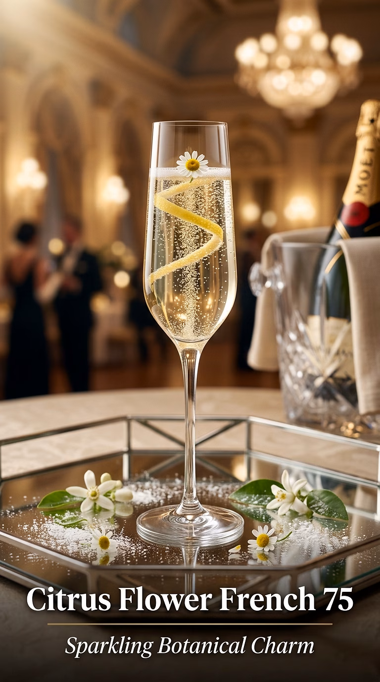 Citrus Flower French 75