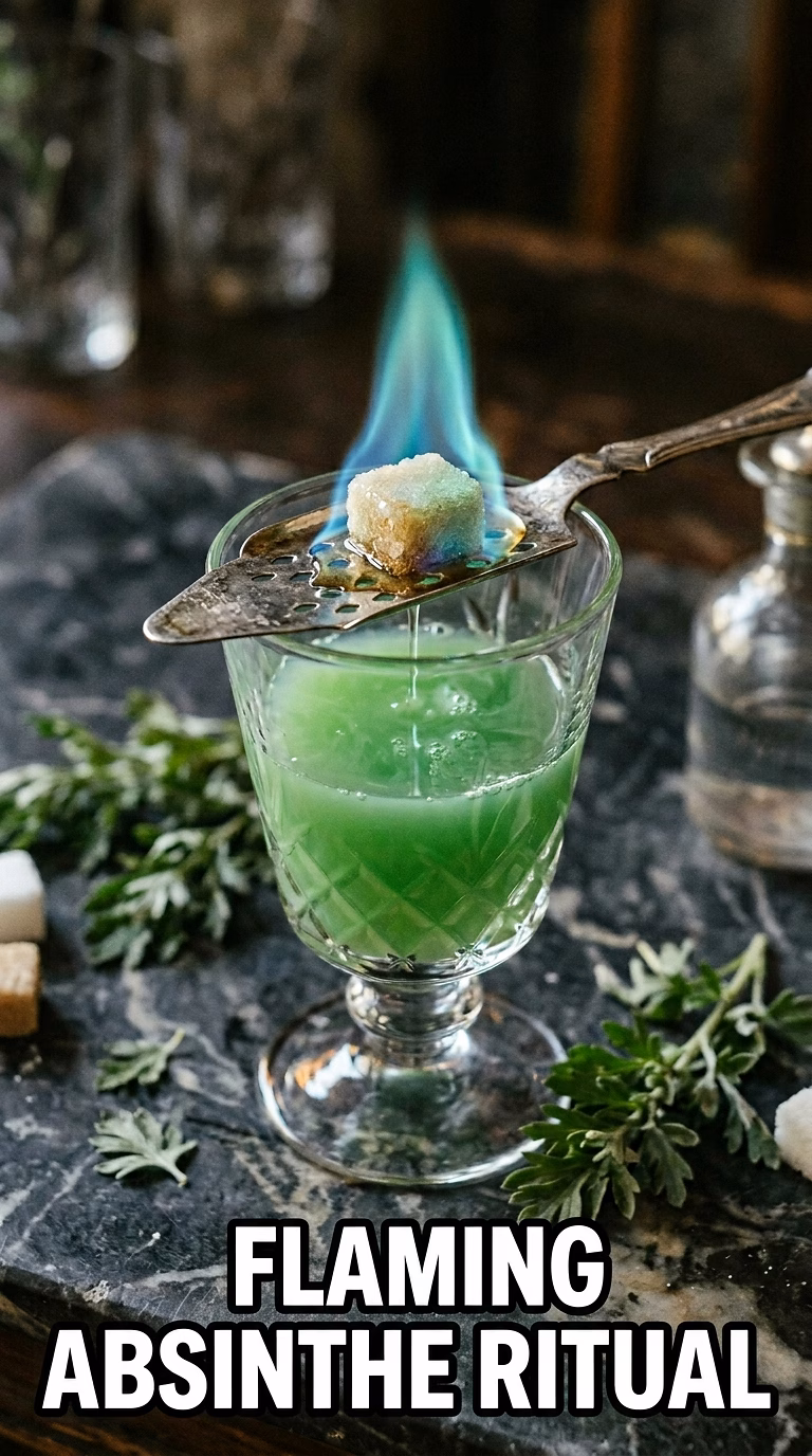Flaming Absinthe Ritual