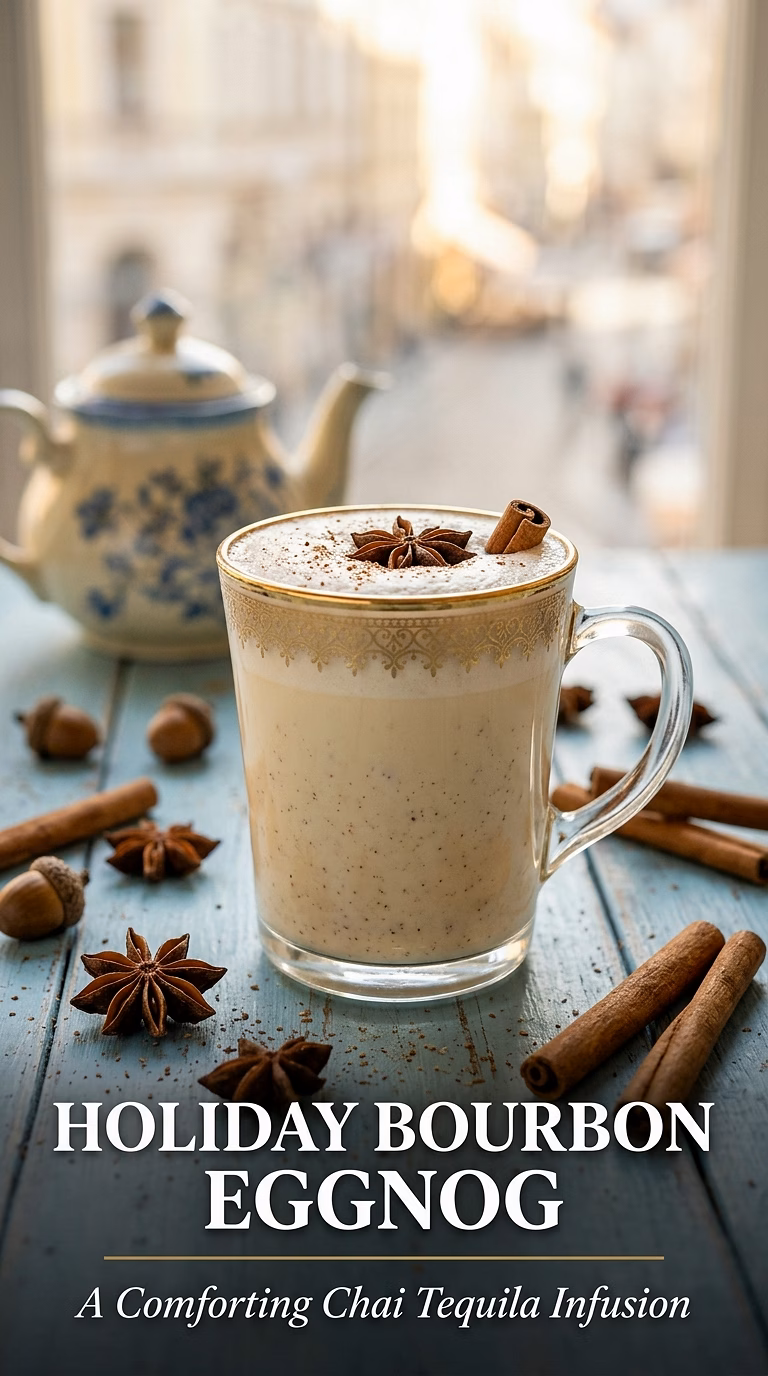 Holiday Bourbon Eggnog