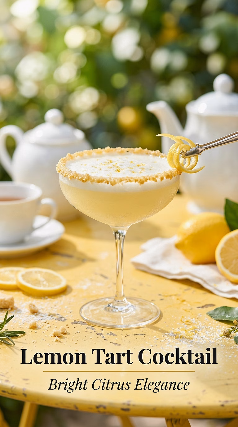 Lemon Tart Cocktail