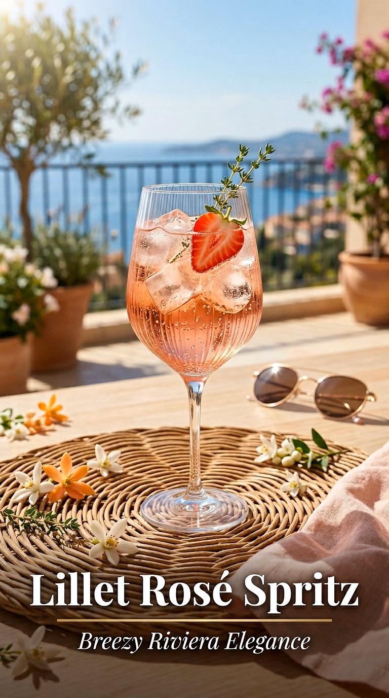 Lillet Rosé Spritz