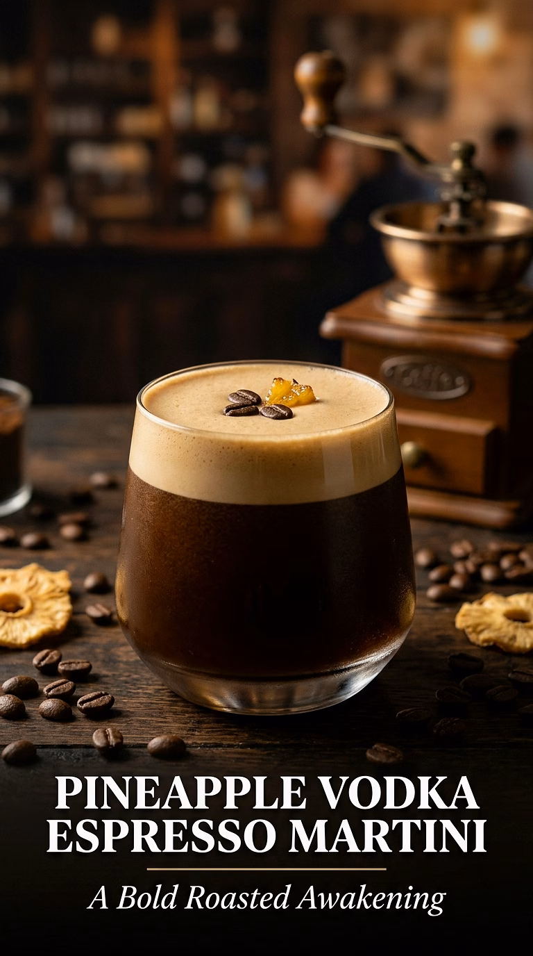 Pineapple Vodka Espresso Martini