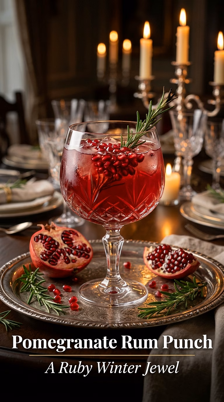 Pomegranate Rum Punch