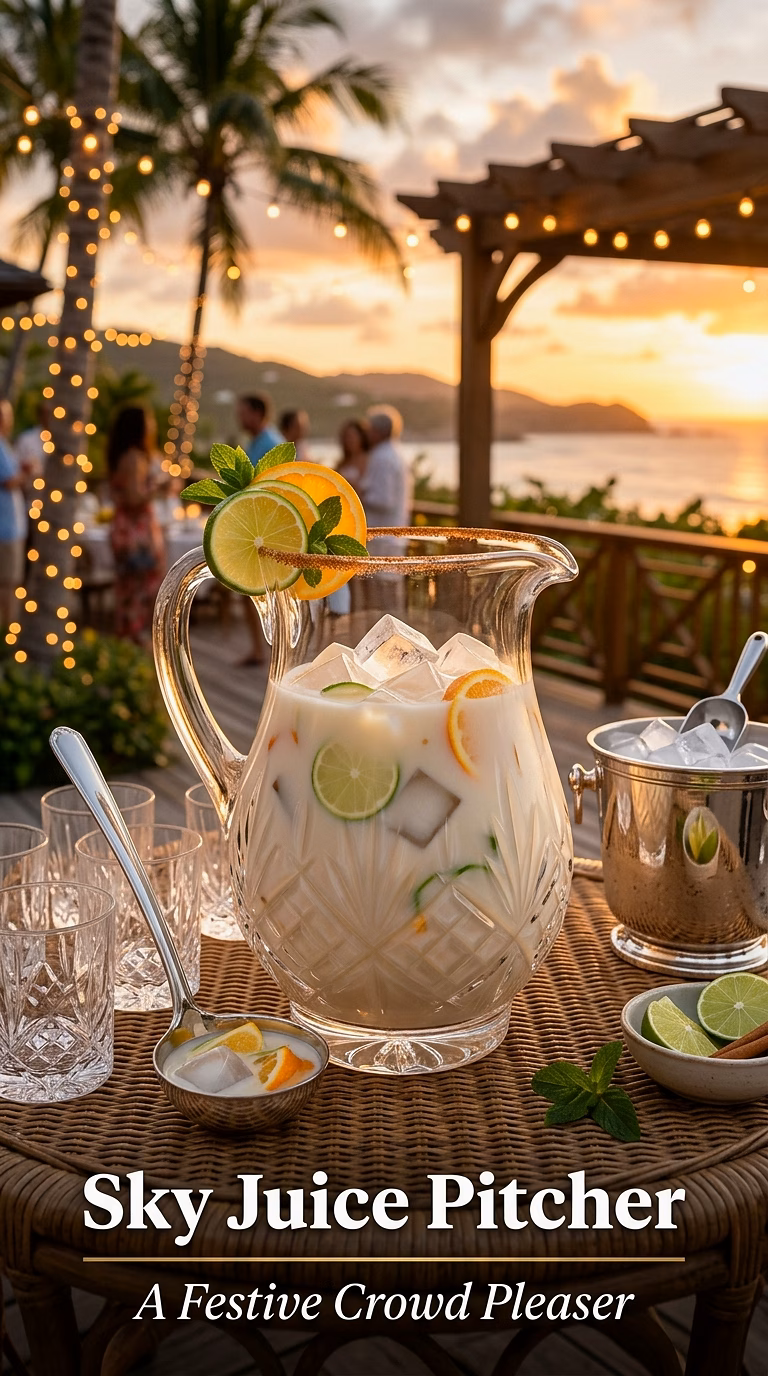 Sky Juice Pitcher for a Crowd