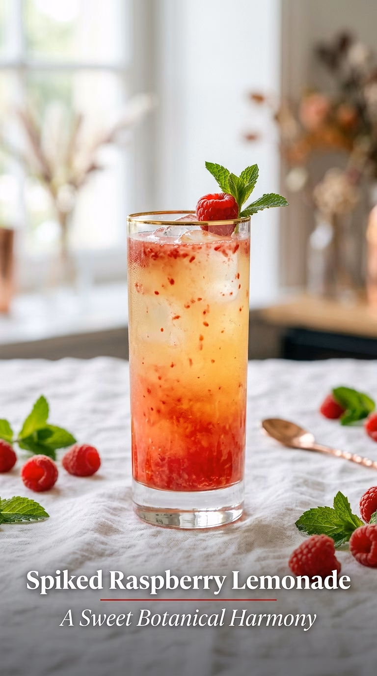 Spiked Raspberry Lemonade