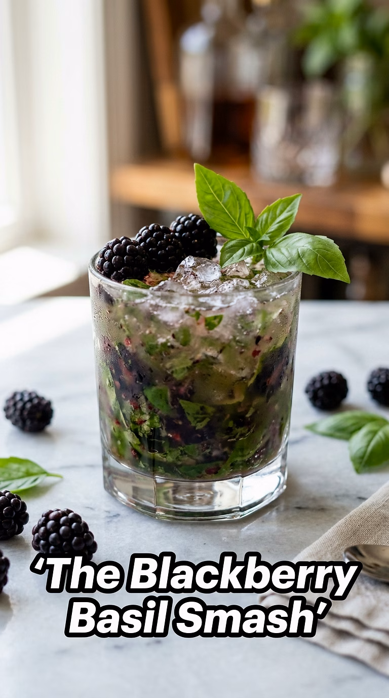 The Blackberry Basil Smash