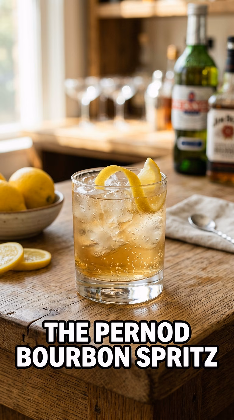 The Pernod Bourbon Spritz