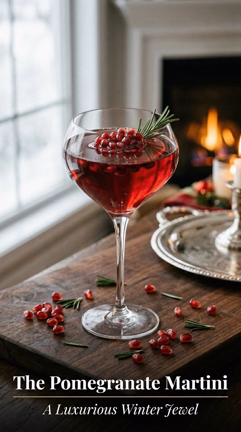 The Pomegranate Martini