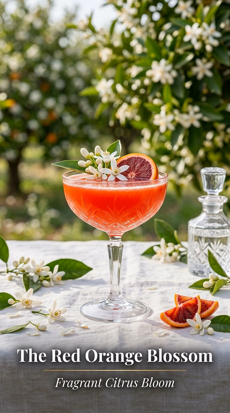 The Red Orange Blossom