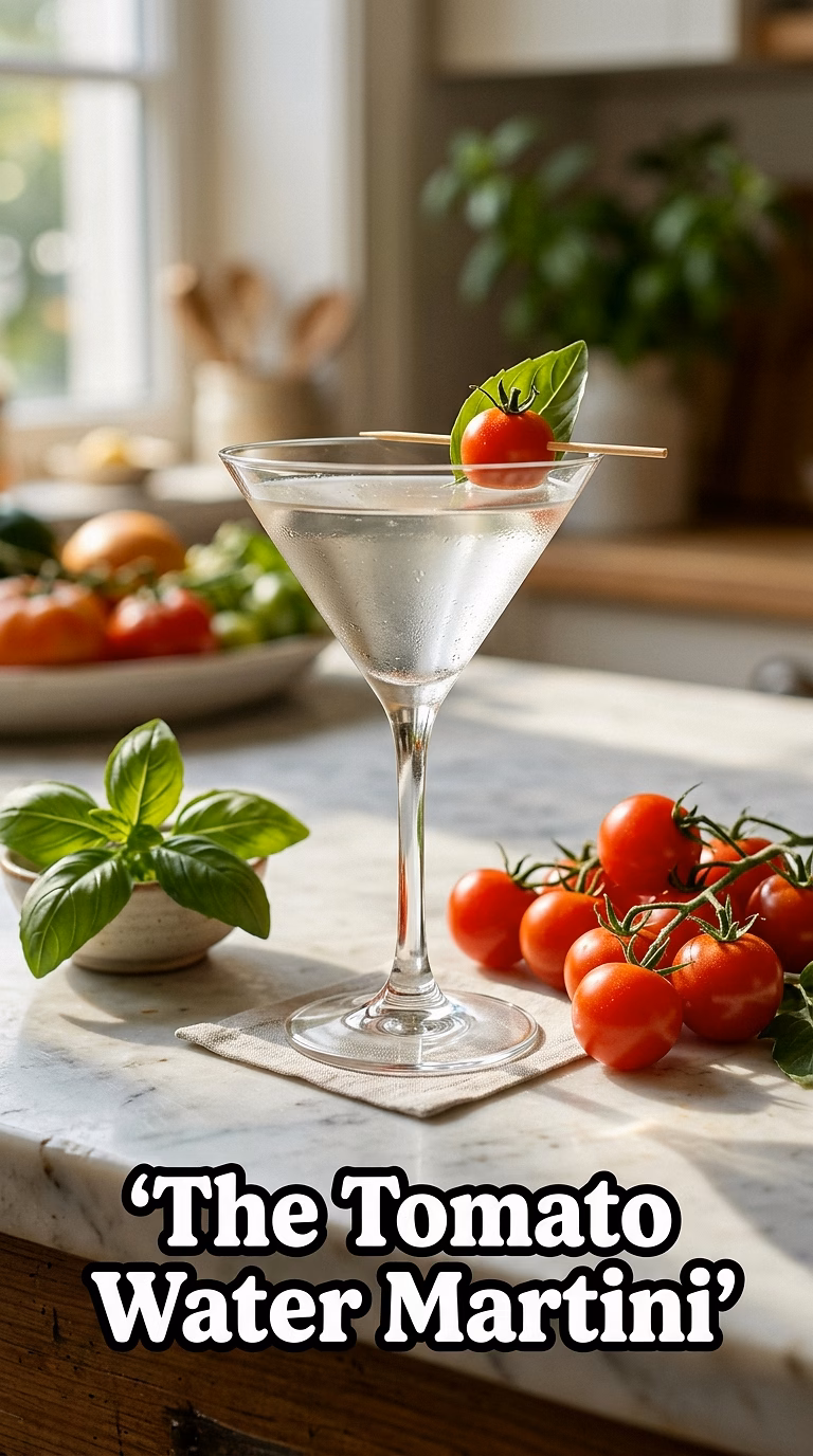 The Tomato Water Martini