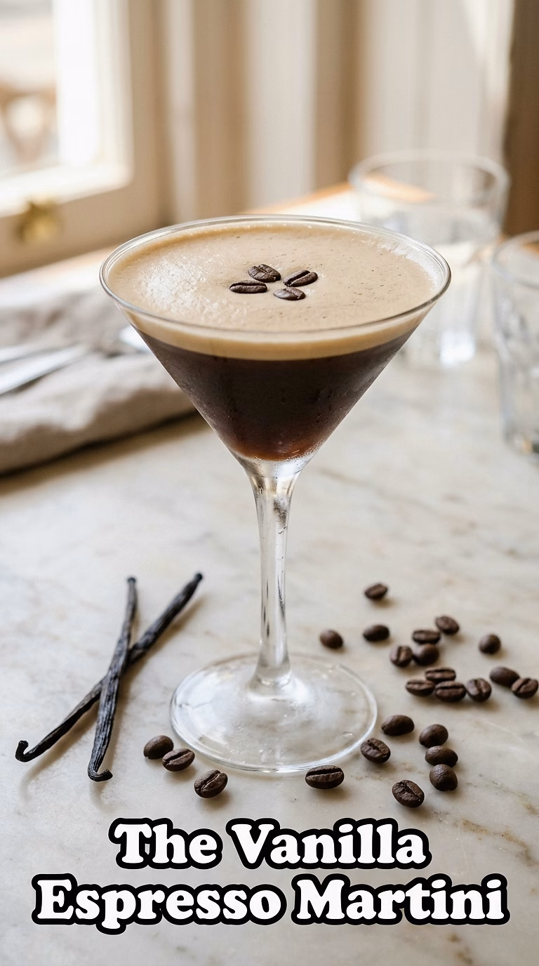 The Vanilla Espresso Martini
