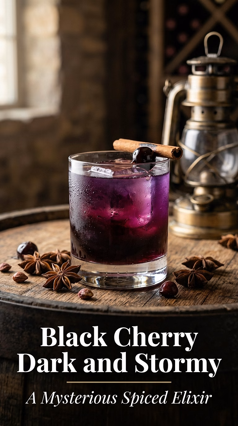 Black Cherry Dark and Stormy