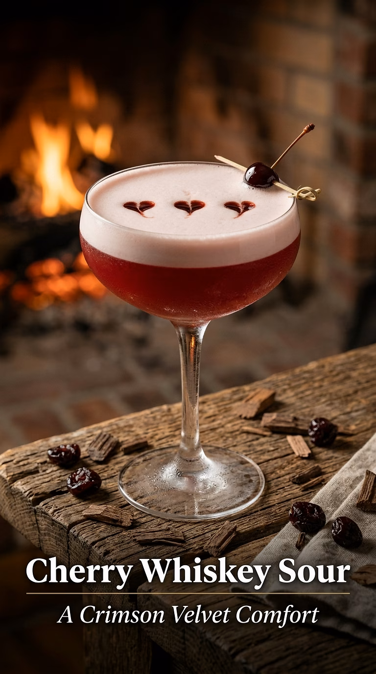 Cherry Whiskey Sour