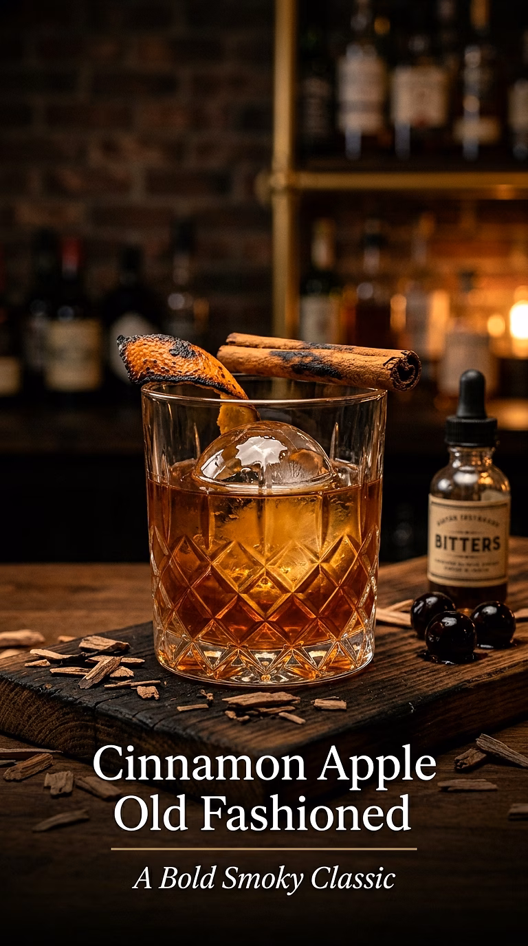 Cinnamon Apple Old Fashioned