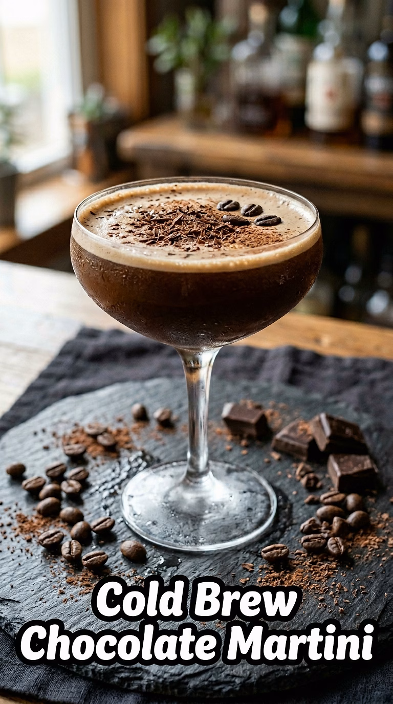 Cold Brew Chocolate Martini