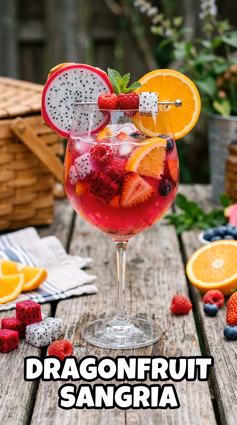 Dragonfruit Sangria