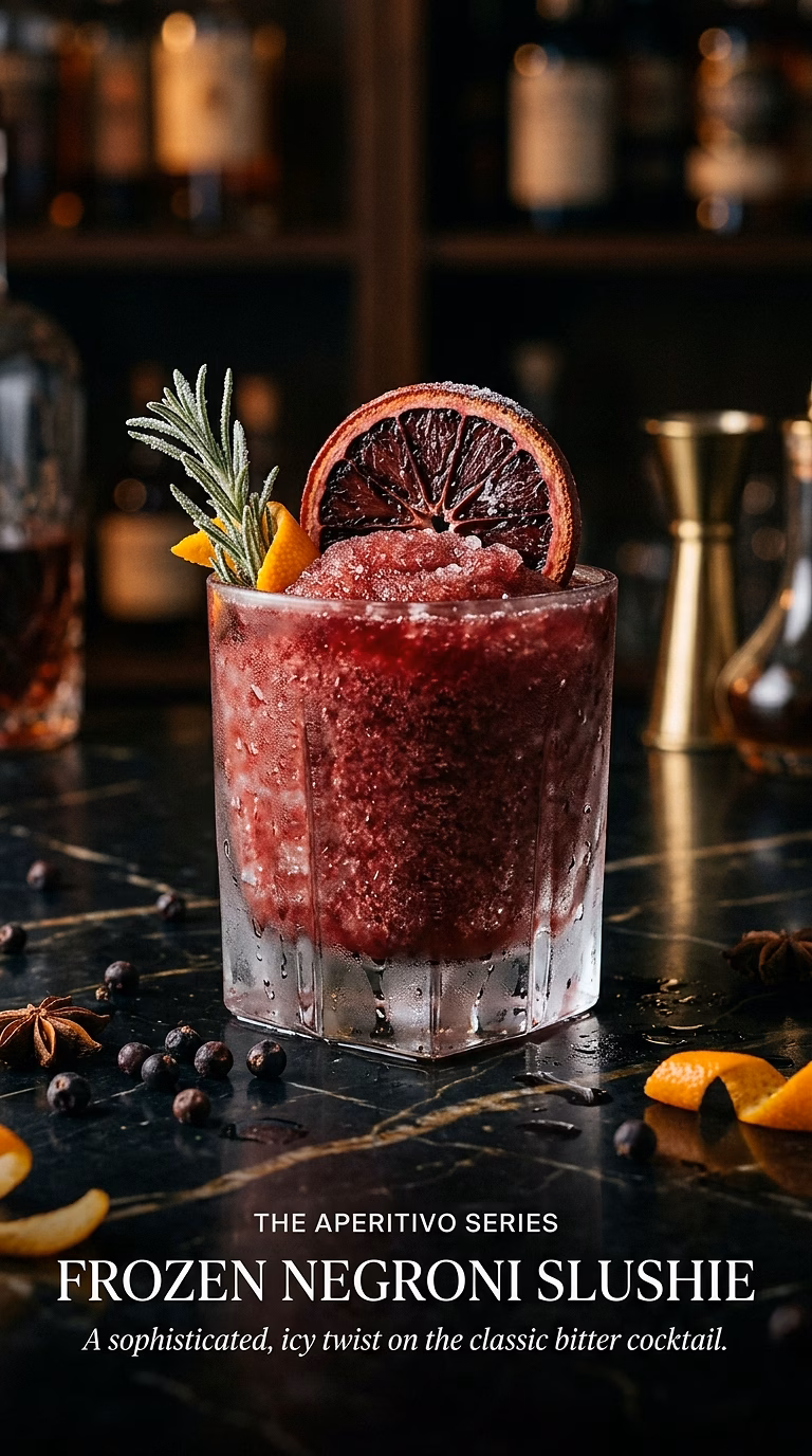 Frozen Negroni Slushie