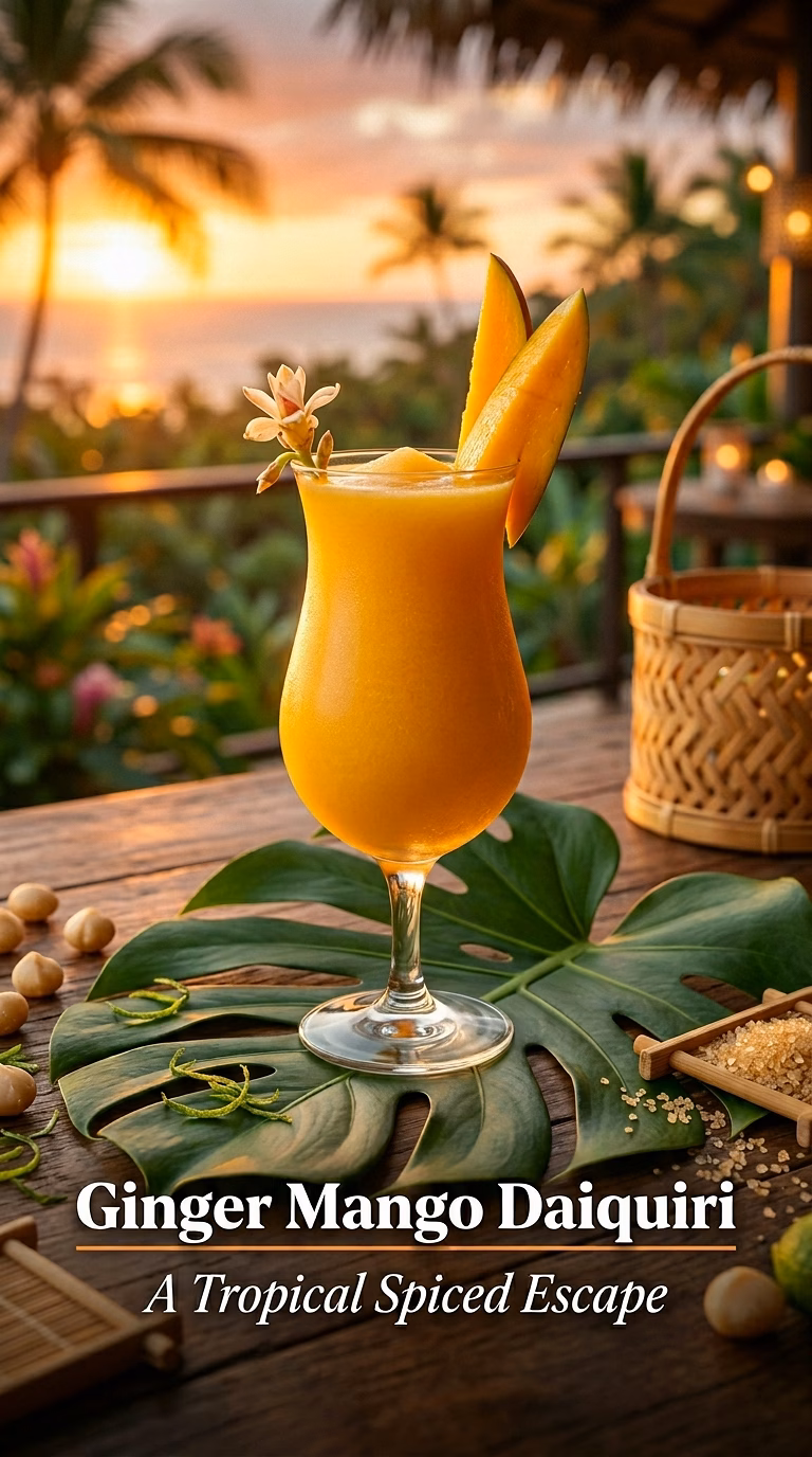 Ginger Mango Daiquiri