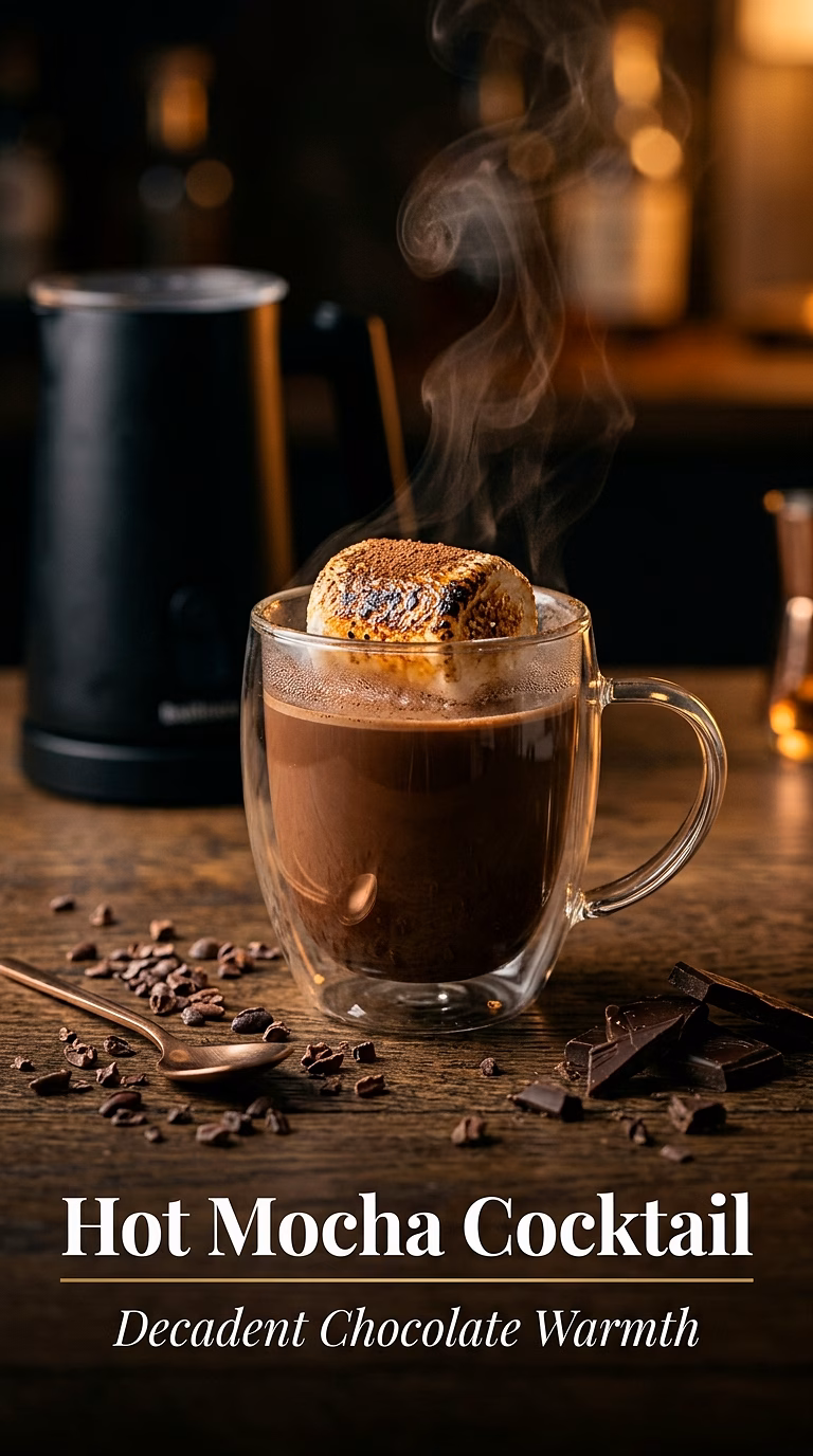Hot Mocha Cocktail