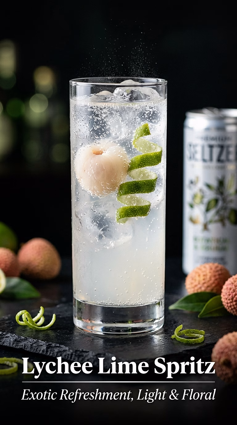 Lychee Lime Spritz