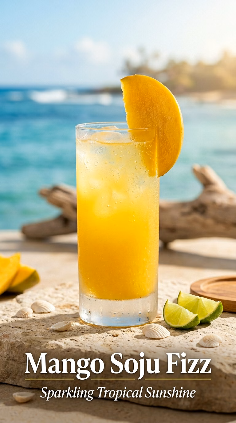 Mango Soju Fizz