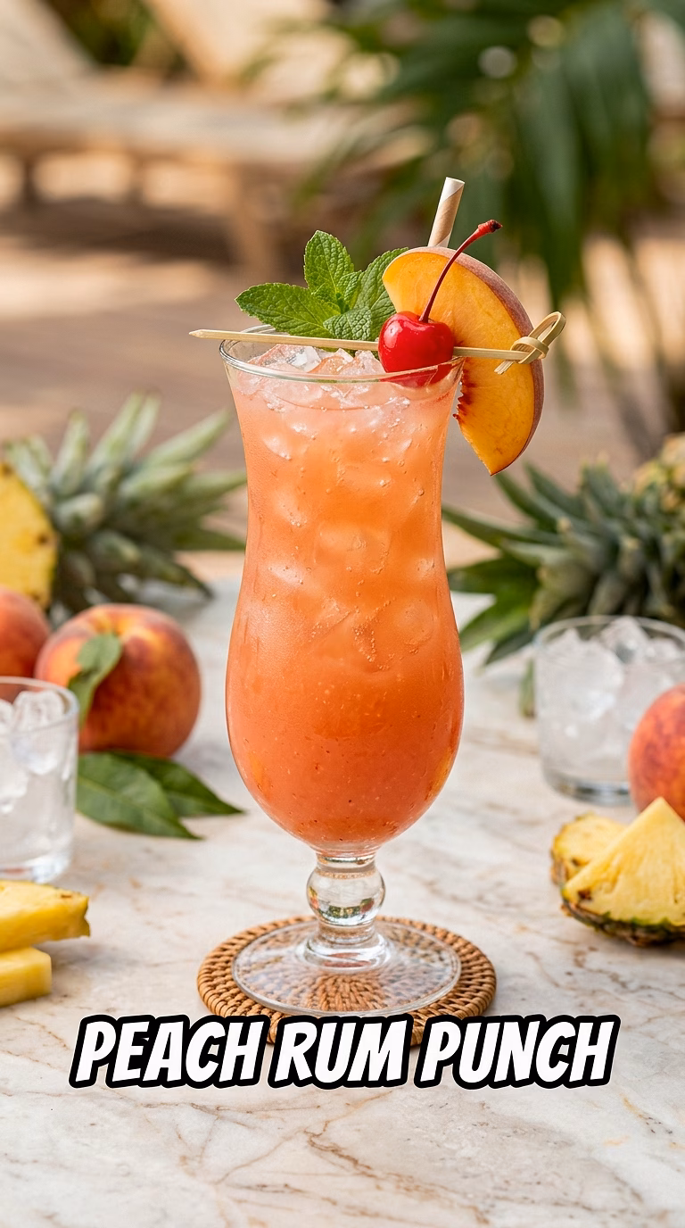 Peach Rum Punch